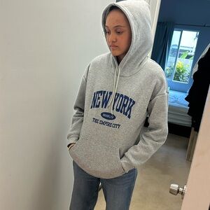 New York gray hoodie ✨🤙